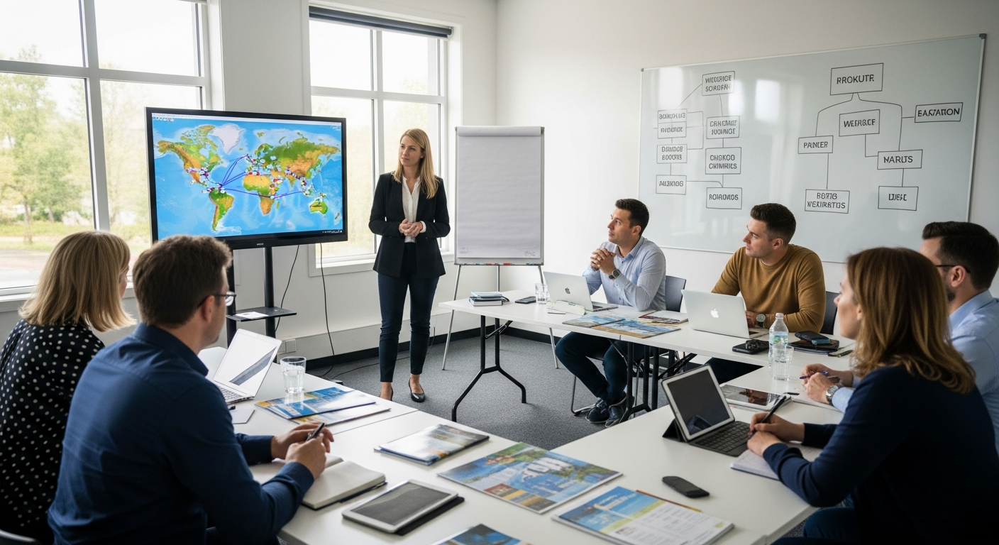 Acquérir des compétences en agence de voyage