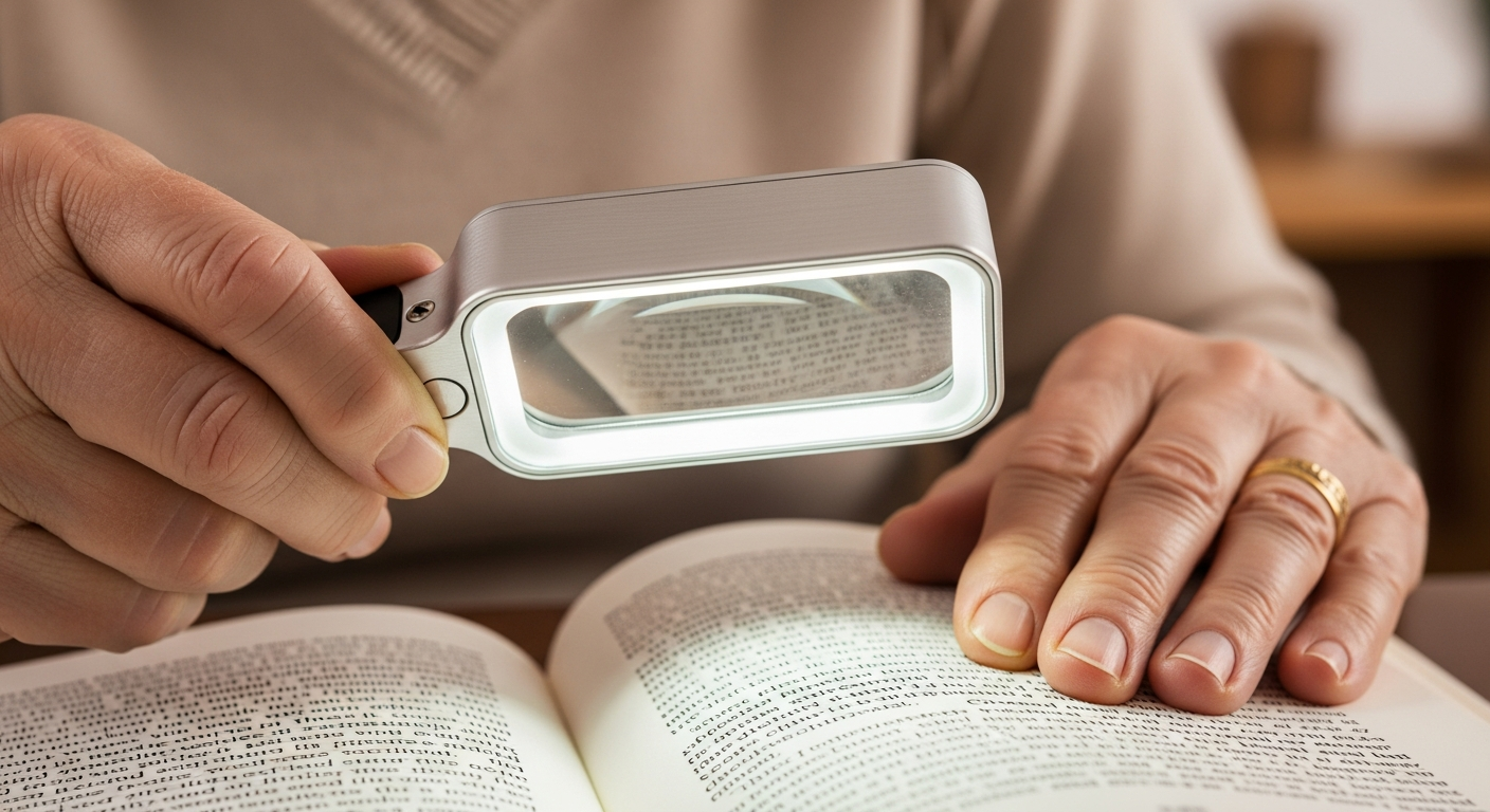 Clareza visual para leitura e trabalho