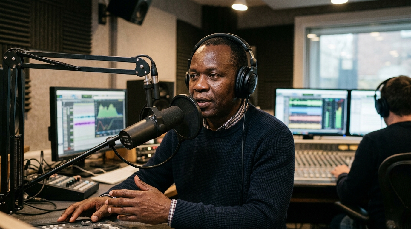 Okukola ng'omwogezi w'amaloboozi