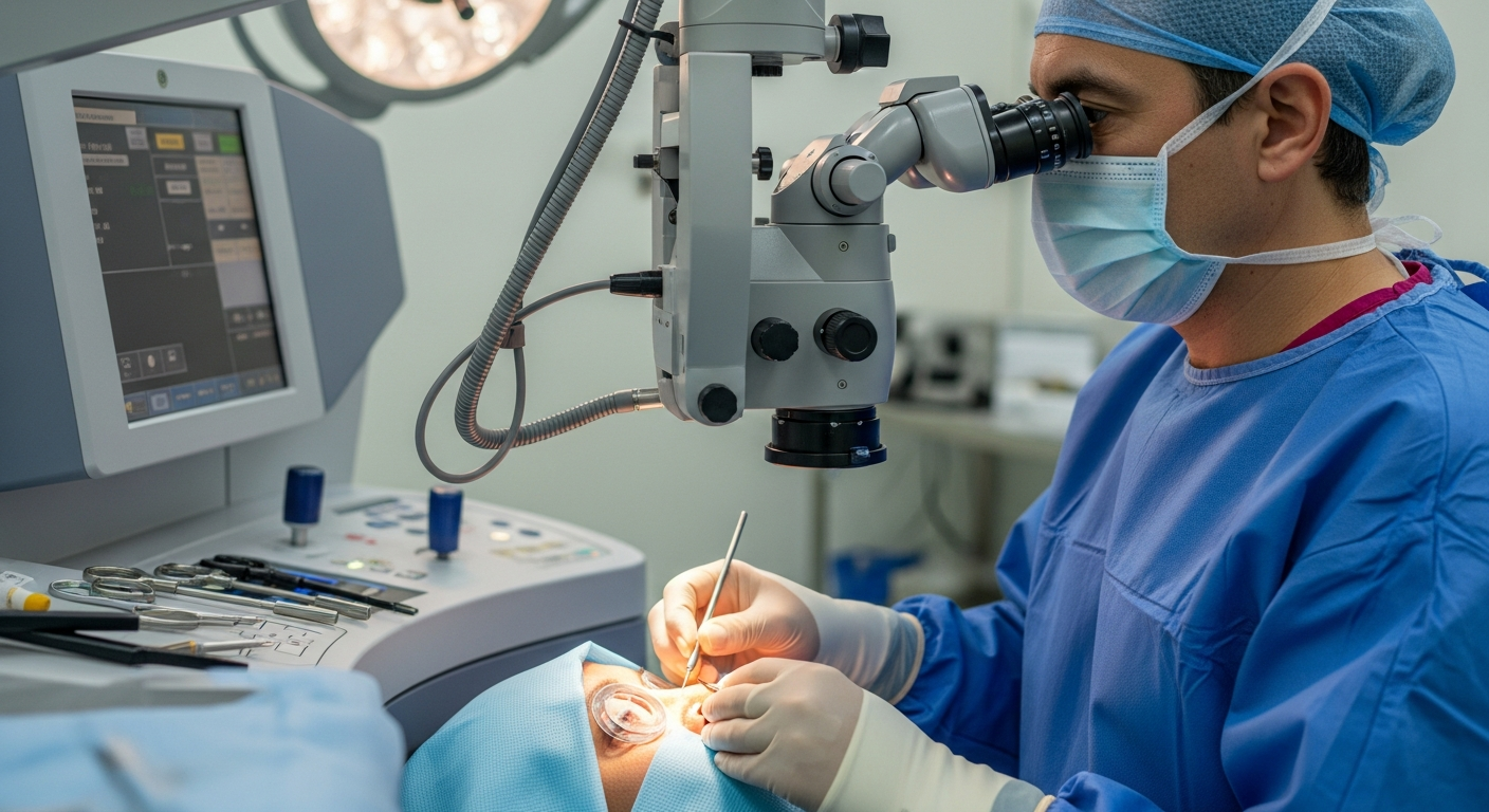 Näkökyvyn parantaminen leikkauksella