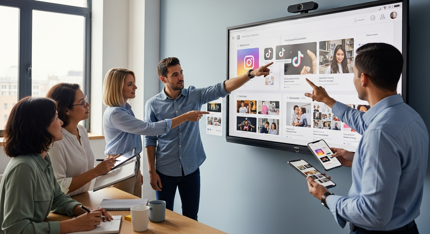 Efektívne formáty pre sociálne siete