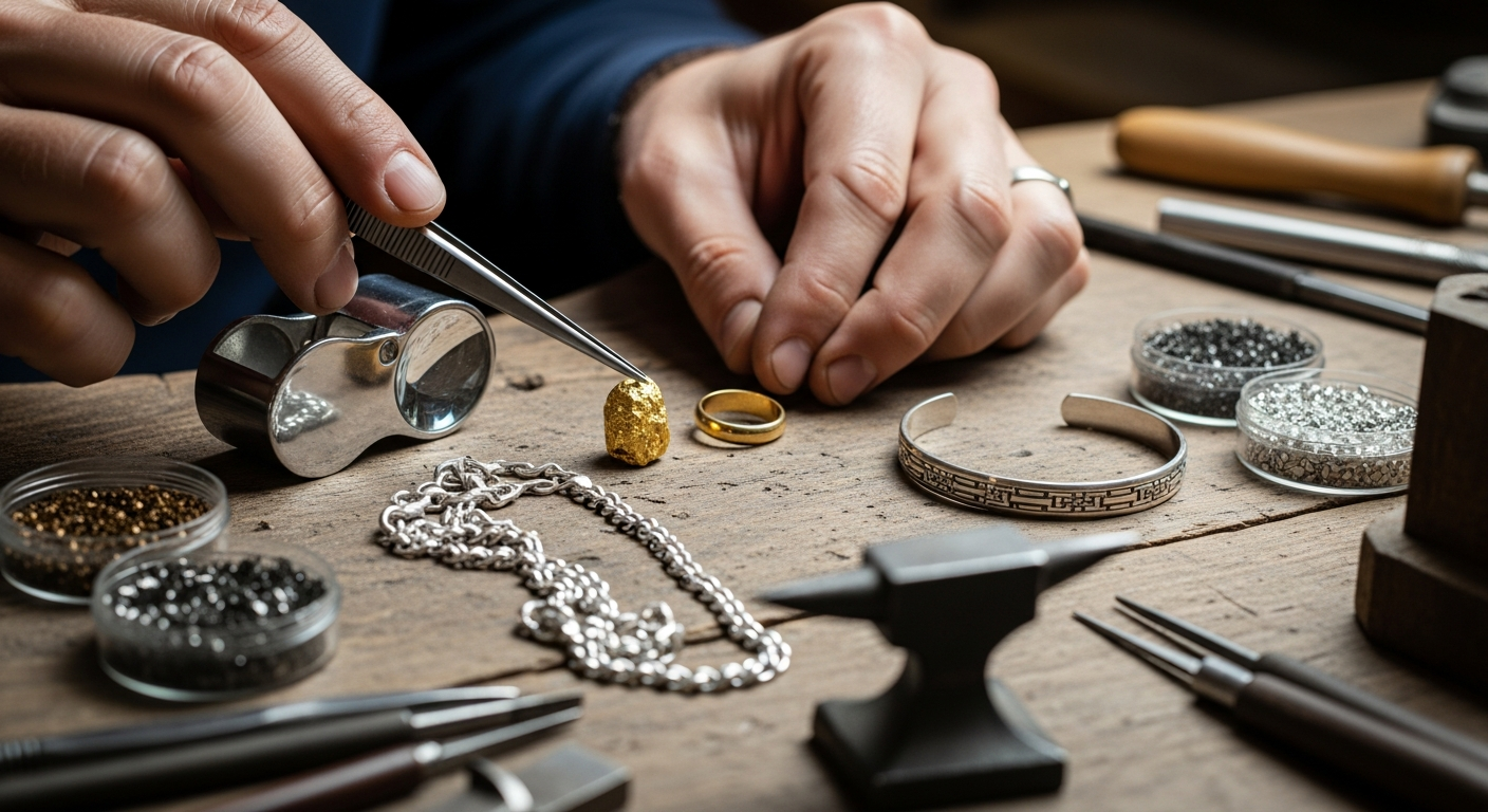 Diferente intre metalele pretioase si aliaje