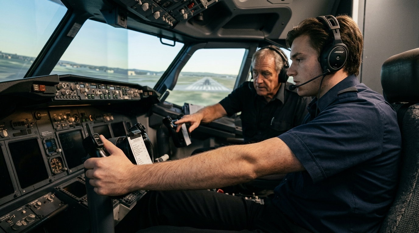 Mga Simulator at Praktikal na Aral sa Pagiging Piloto