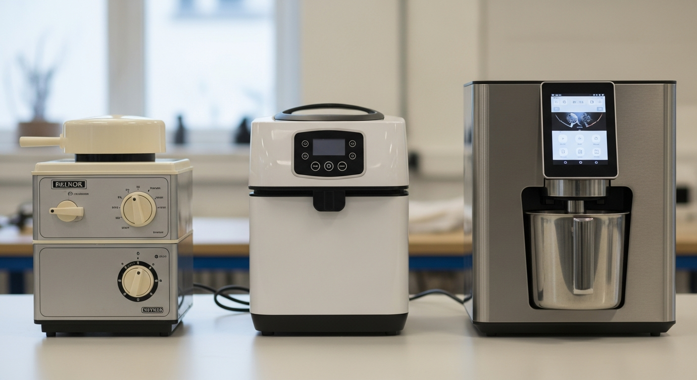 Design Evolution of Modern Churning Appliances