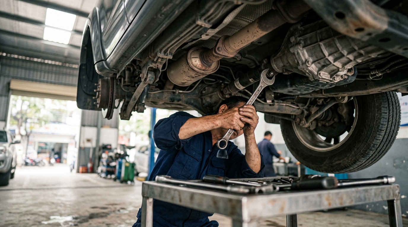Quy trình kiểm tra hệ thống truyền động