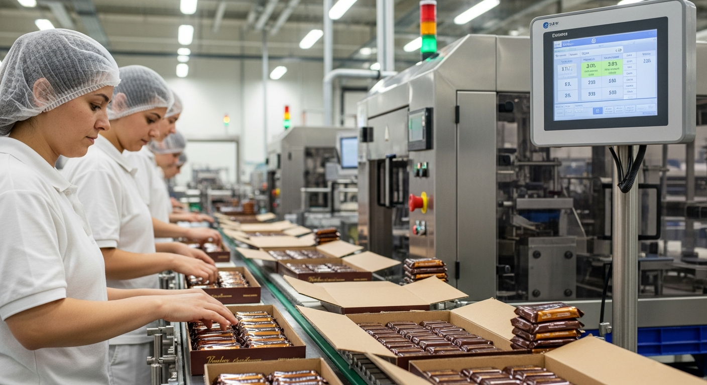 Chokoladefremstillingens emballagekrav