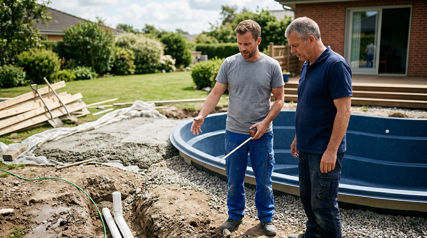 Comparing Concrete and Fiberglass Swimming Pools