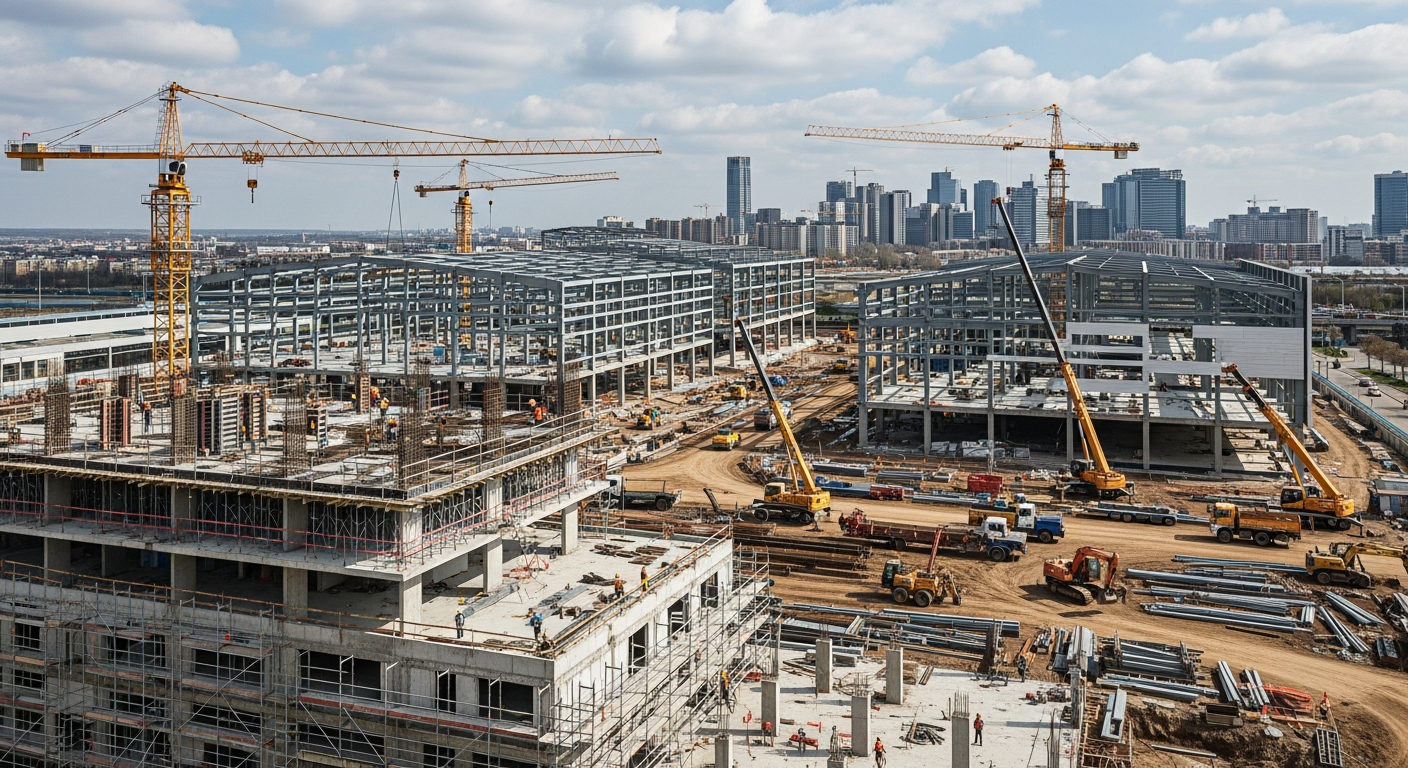 Жилищно и индустриално строителство