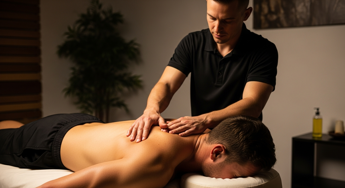 Manual Relaxation Techniques for Active Men
