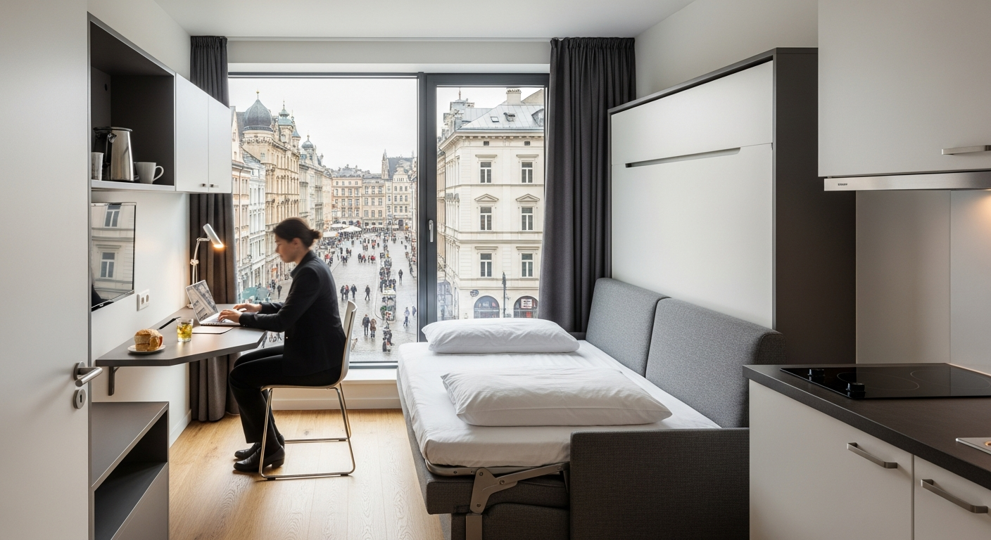 Potenciál mikroapartmánů v centrech evropských metropolí
