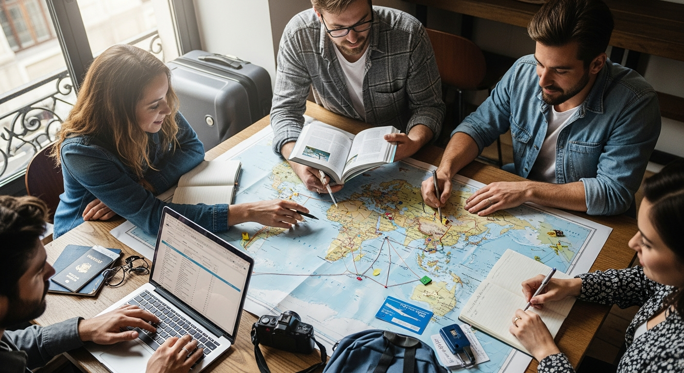 Hoe u een gedetailleerd reisschema opstelt