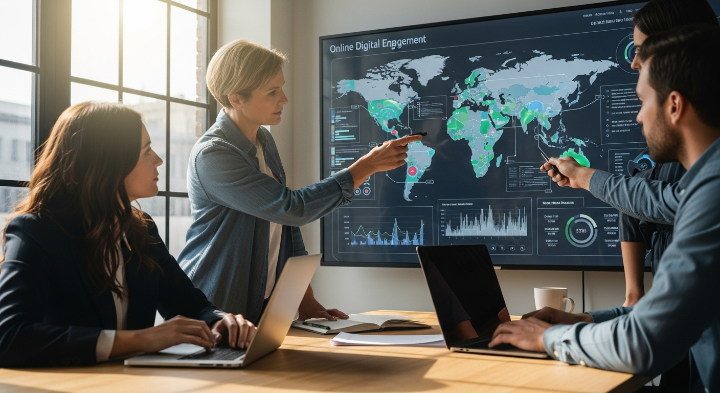 Επέκταση σε διεθνείς αγορές μέσω ψηφιακού μάρκετινγκ.