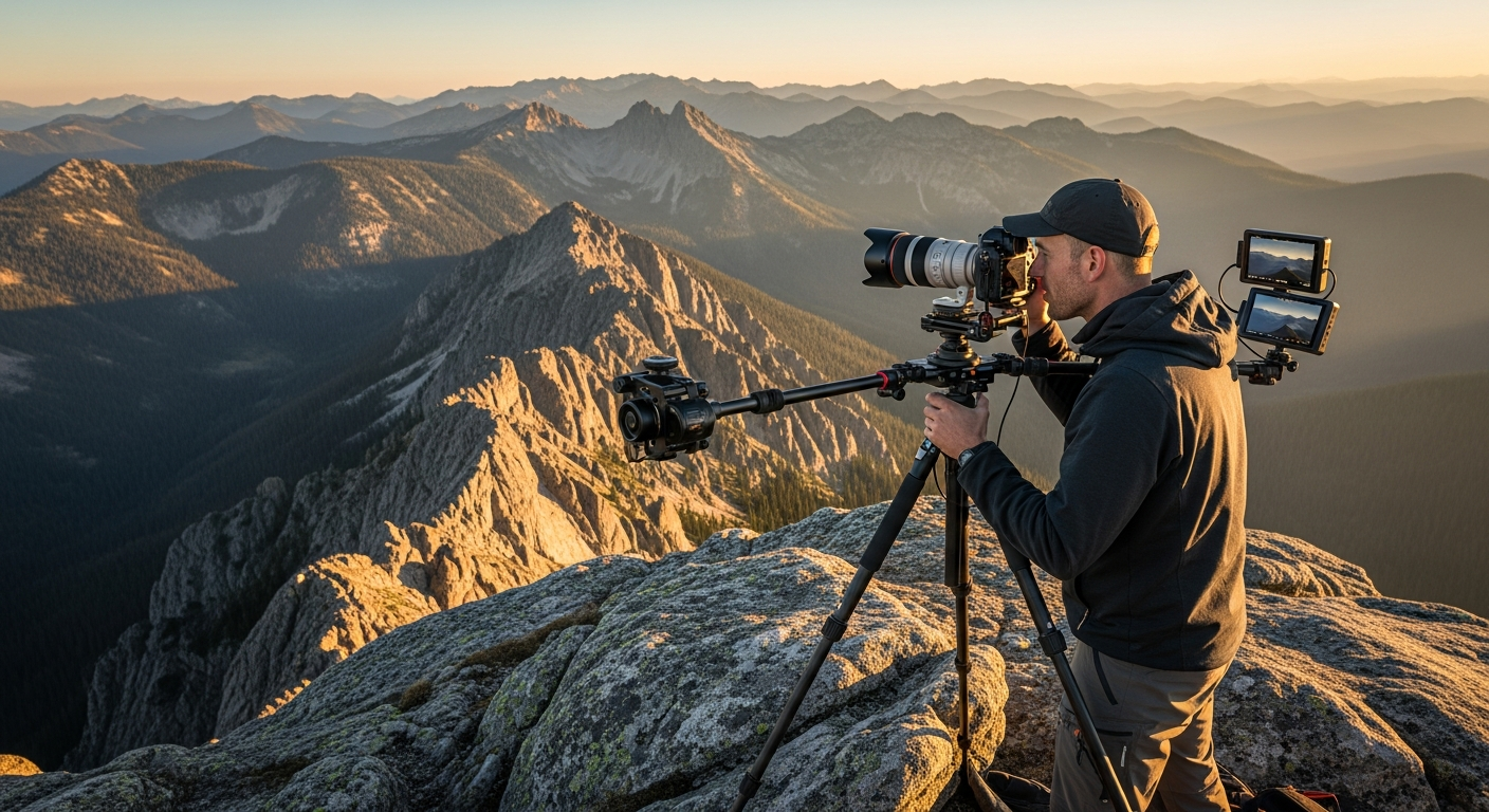 Technika panoramatického snímání krajiny