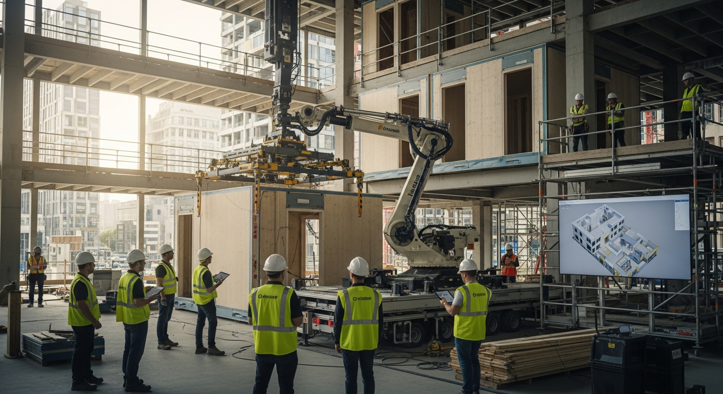Innovationer som driver den världsomspännande byggmarknaden