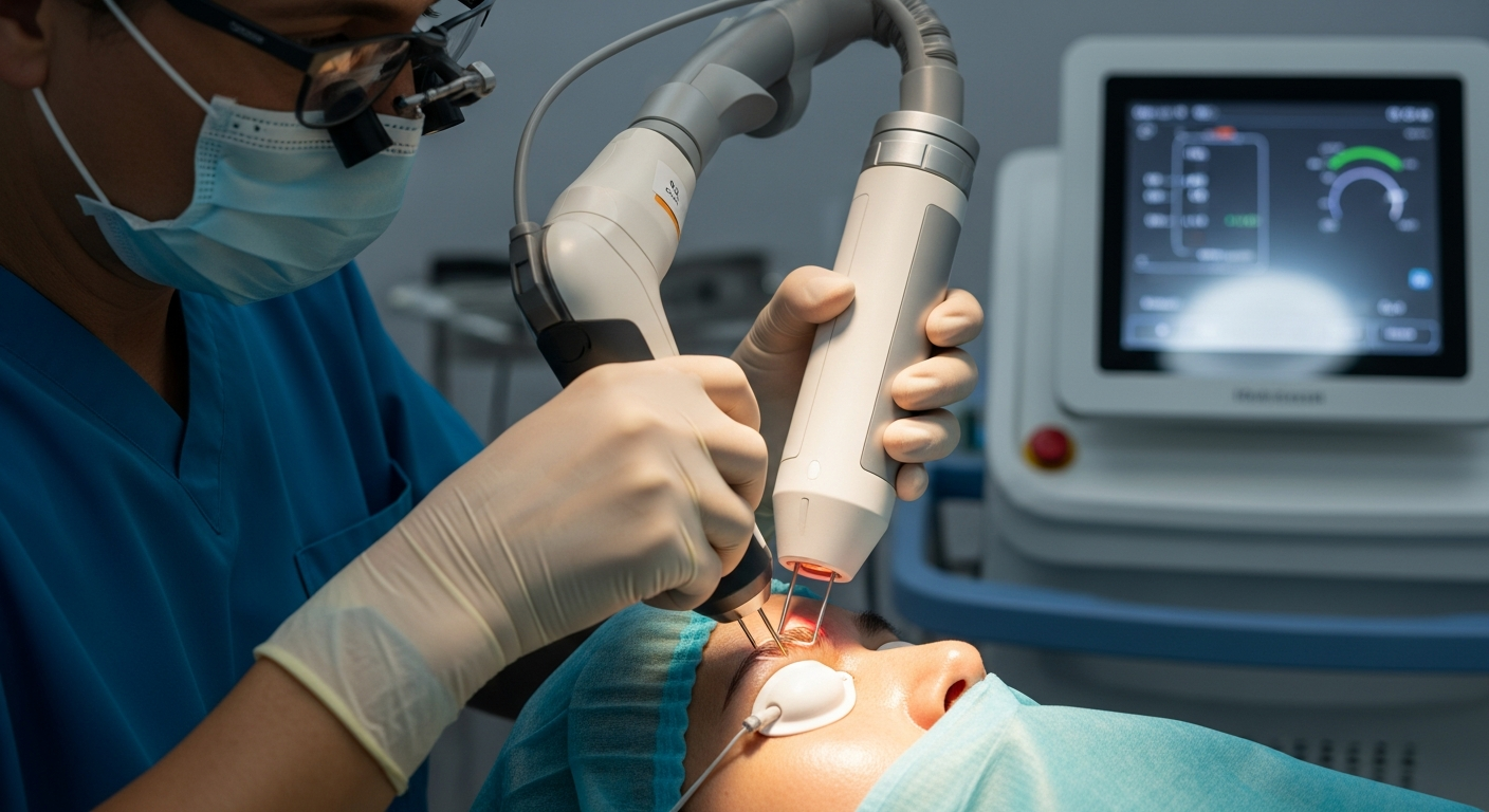 Αποκατάσταση βλεφάρων με τη χρήση λέιζερ