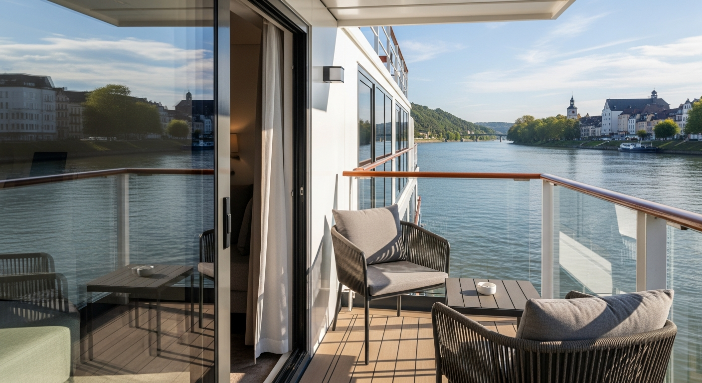 Flussreisen weltweit: Fokus auf Balkonausstattung