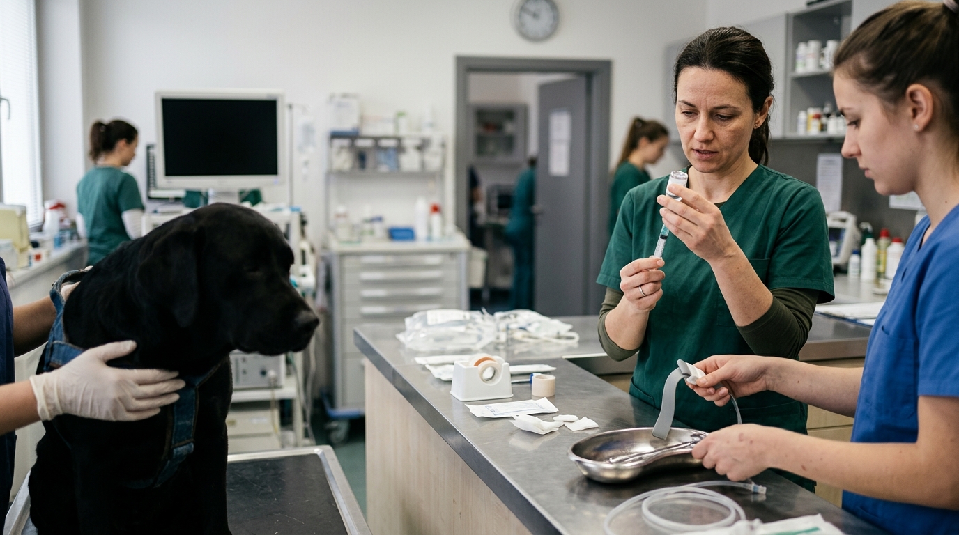 Priprema za hitne veterinarske intervencije i liječenja