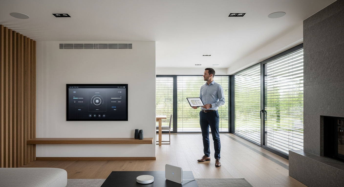 Integratie van technologie in huisdesign