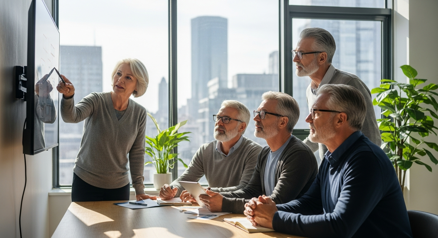 Шляхи до активної трудової діяльності для старших