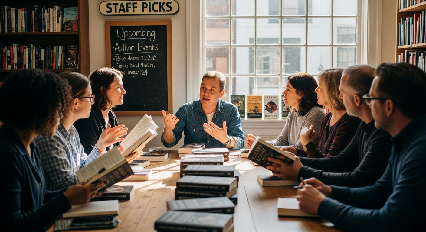 Connecting with authors and their fictional worlds