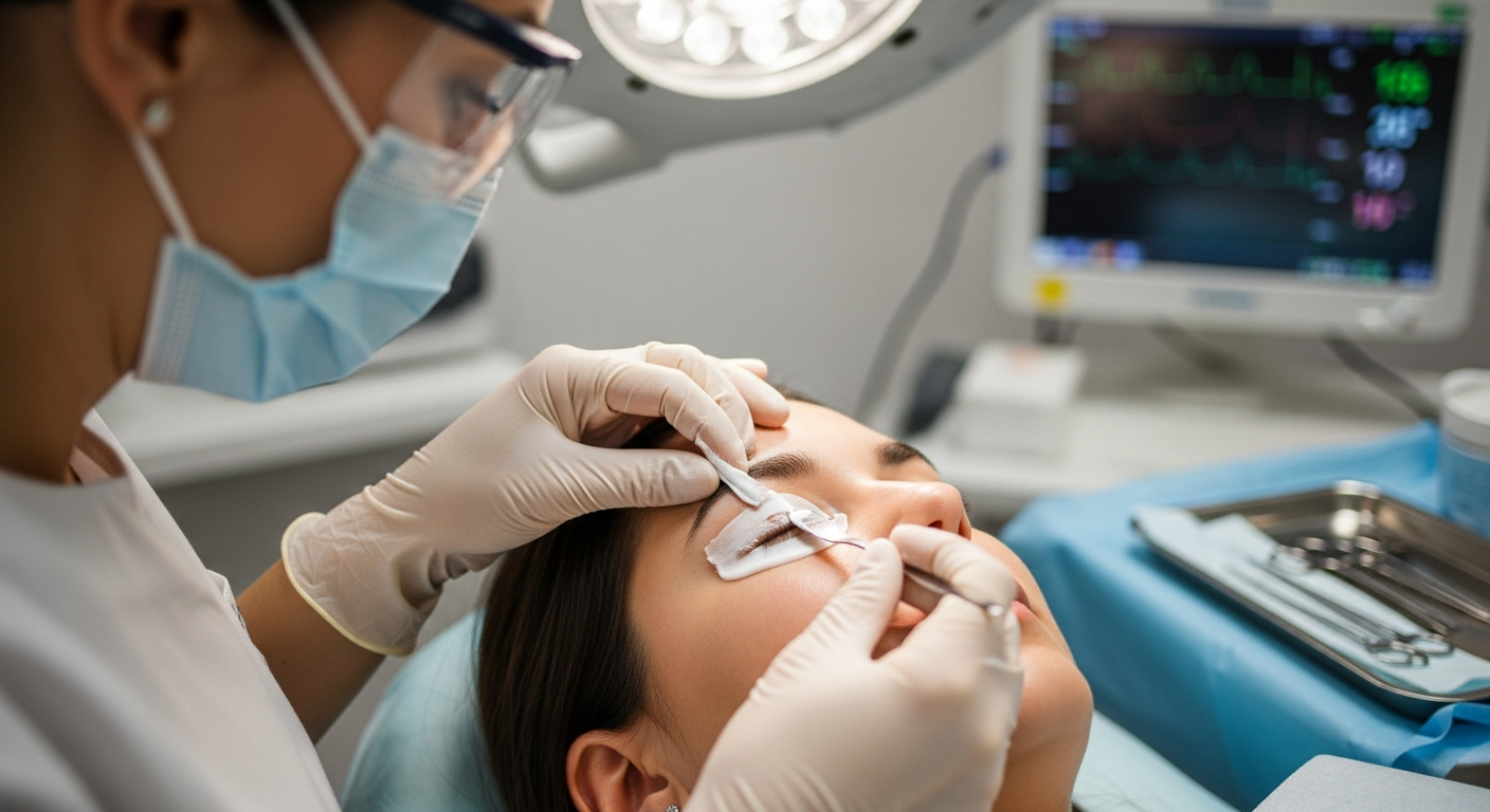 Третиране на торбички под очите