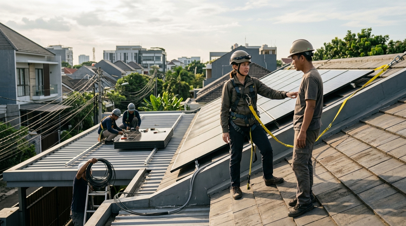 Pemanfaatan Energi Terbarukan untuk Hunian Modern
