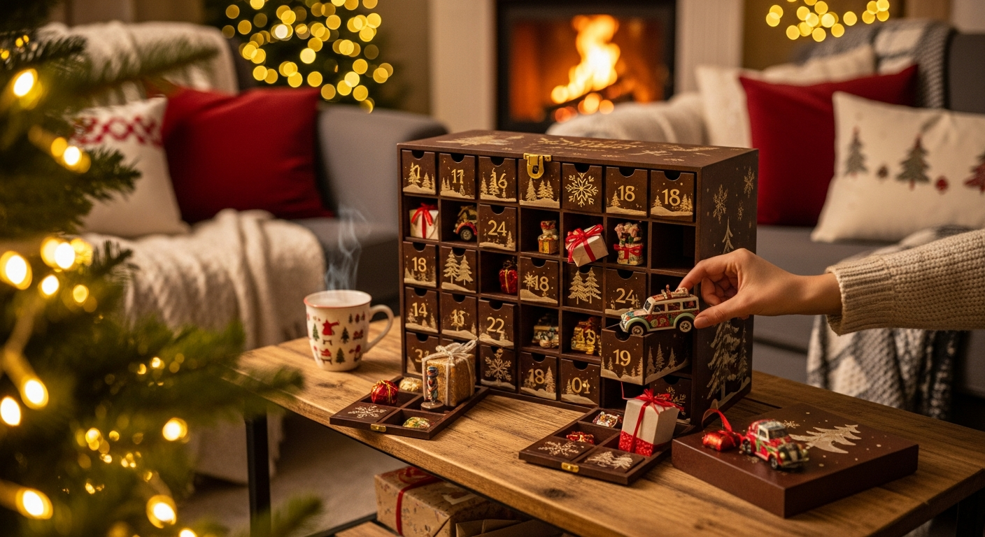 Traditions de fin d'année et surprises quotidiennes