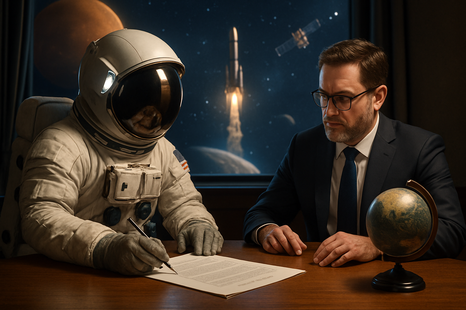 The Emergence of Space Law: An Unchartered Territory in Legal Discourse