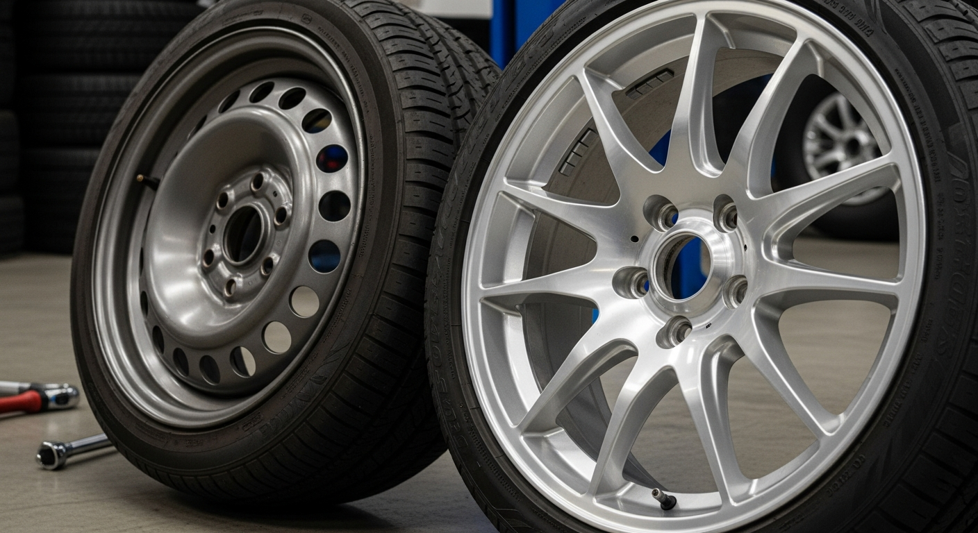 Verschillen tussen stalen en aluminium velgen
