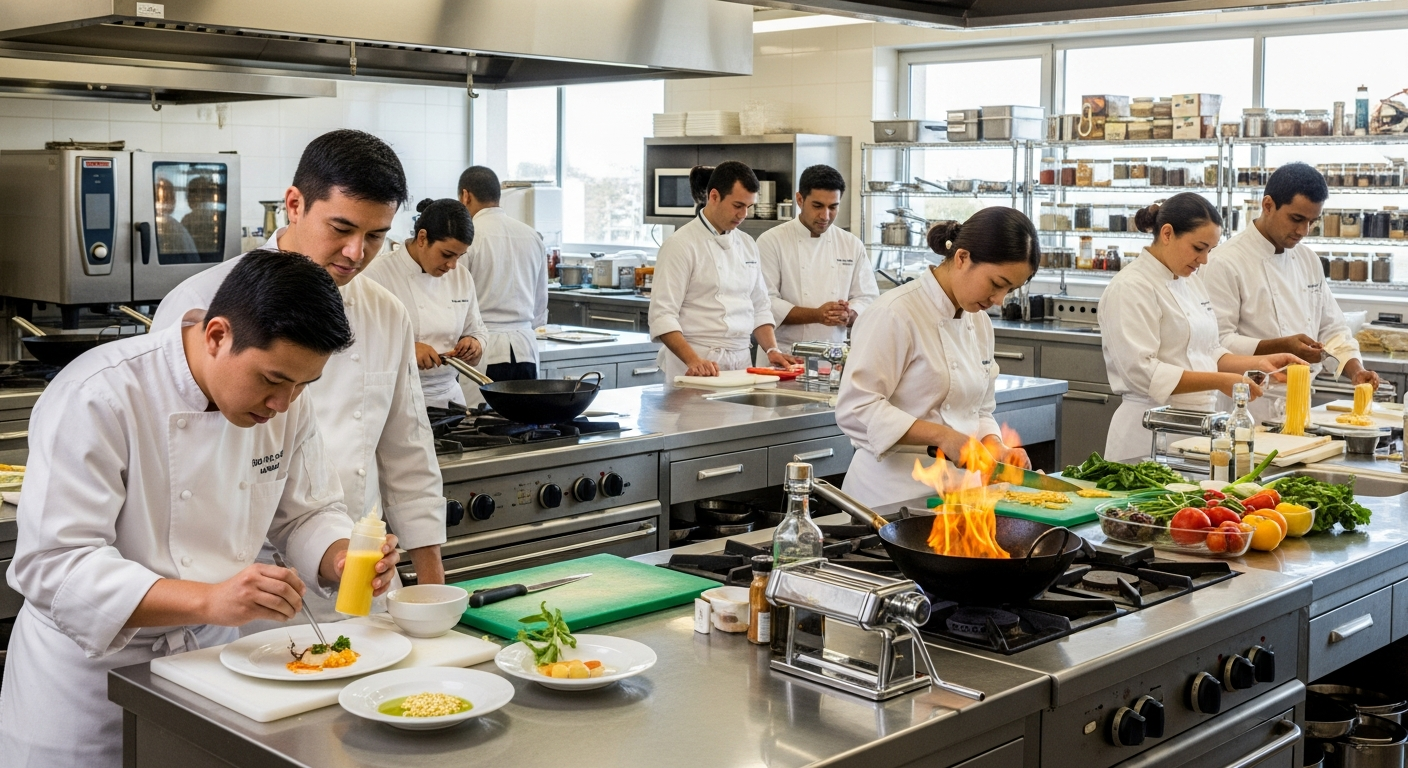 Estudios Especializados en Técnicas de Cocina Global