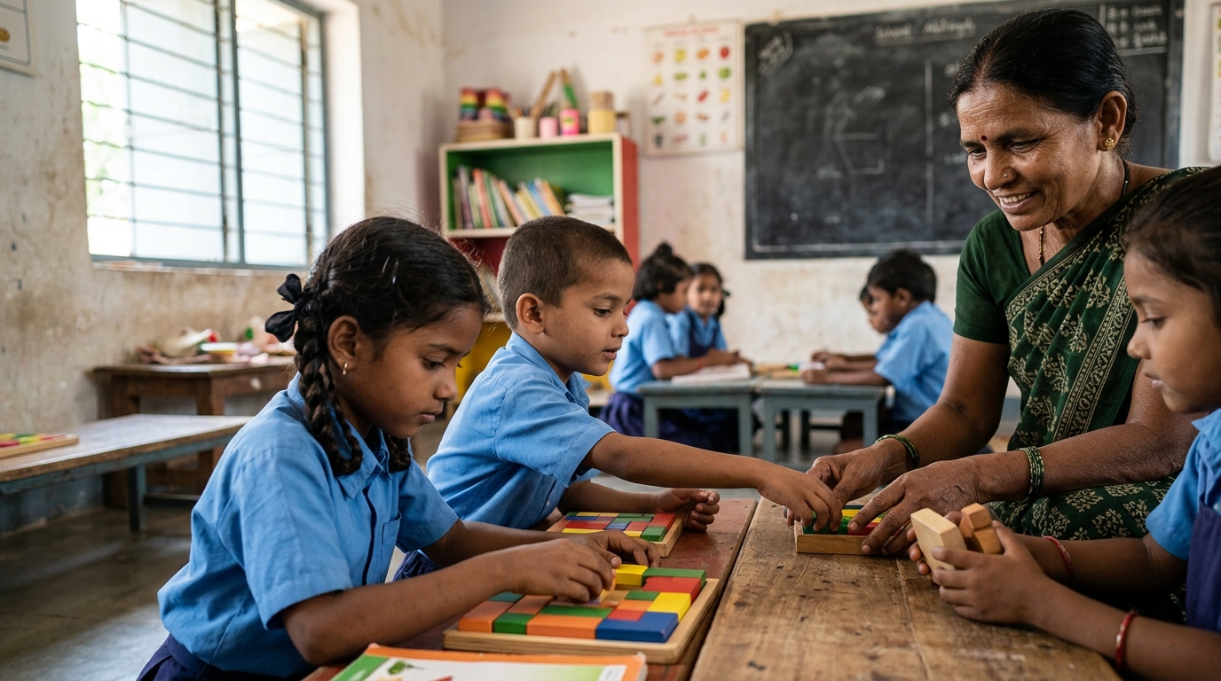 बच्चों के मानसिक विकास की मजबूत नींव