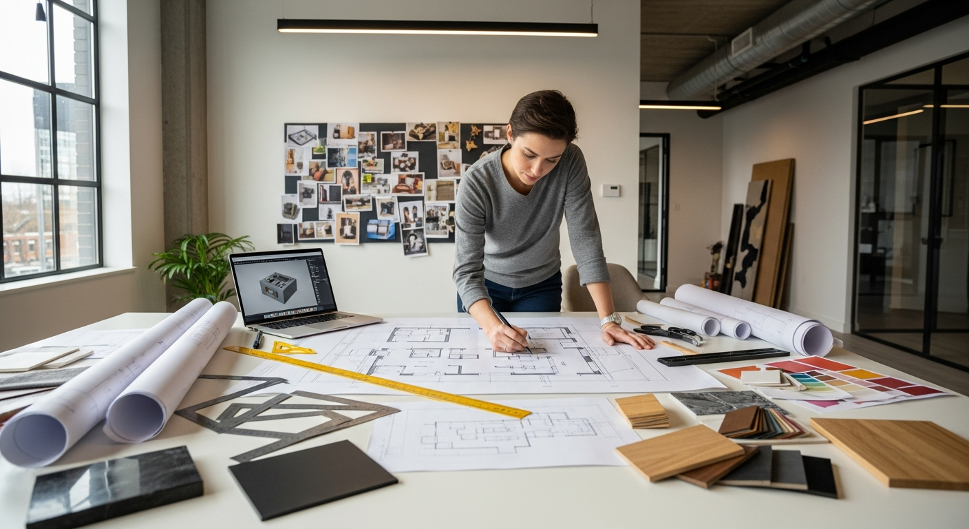 Acquisisci le basi del design per interni