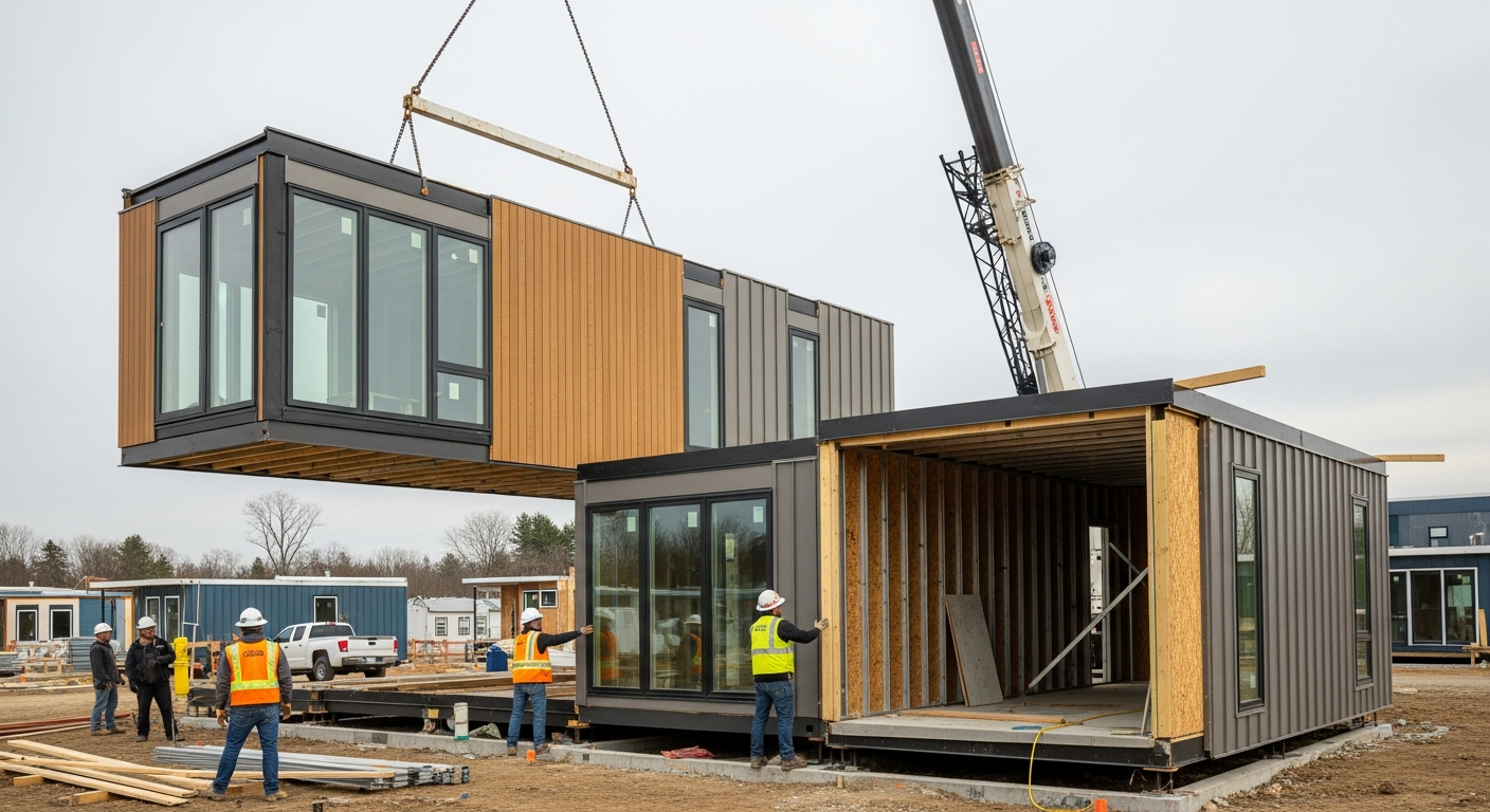 รูปแบบบ้านสำเร็จรูปที่ปรับเปลี่ยนได้ตามความต้องการ