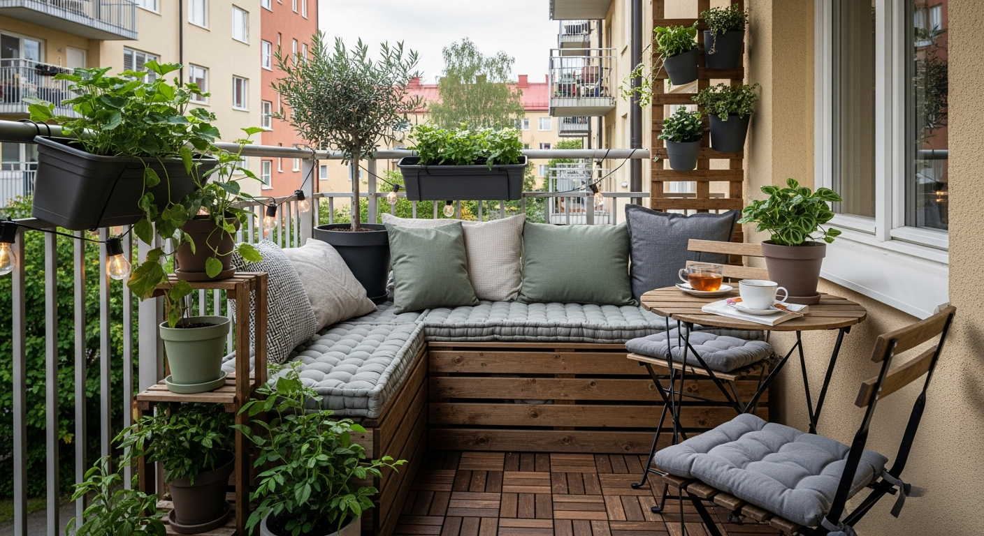 Maximizing Small Outdoor Areas for Relaxation