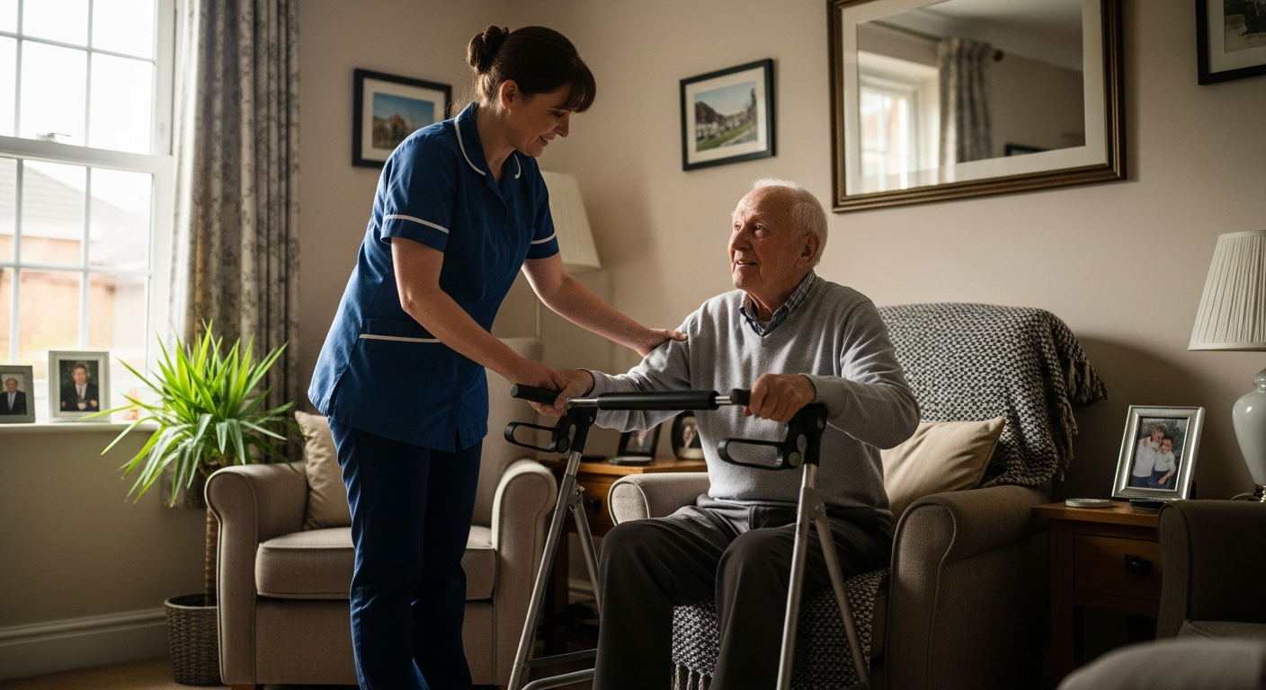 บริการช่วยเหลือดูแลผู้สูงอายุในที่พักอาศัย