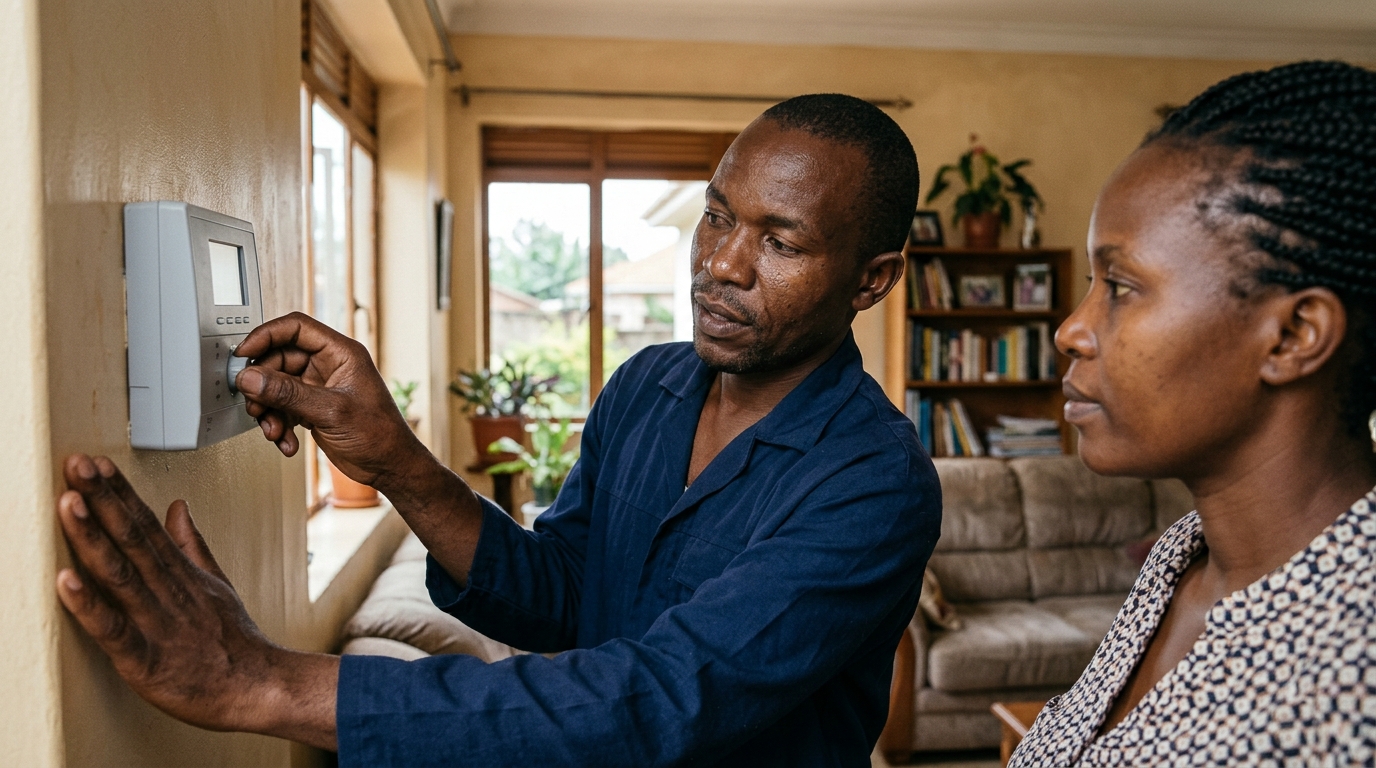Okulungamya empewo n'ebbugumu mu nnyumba