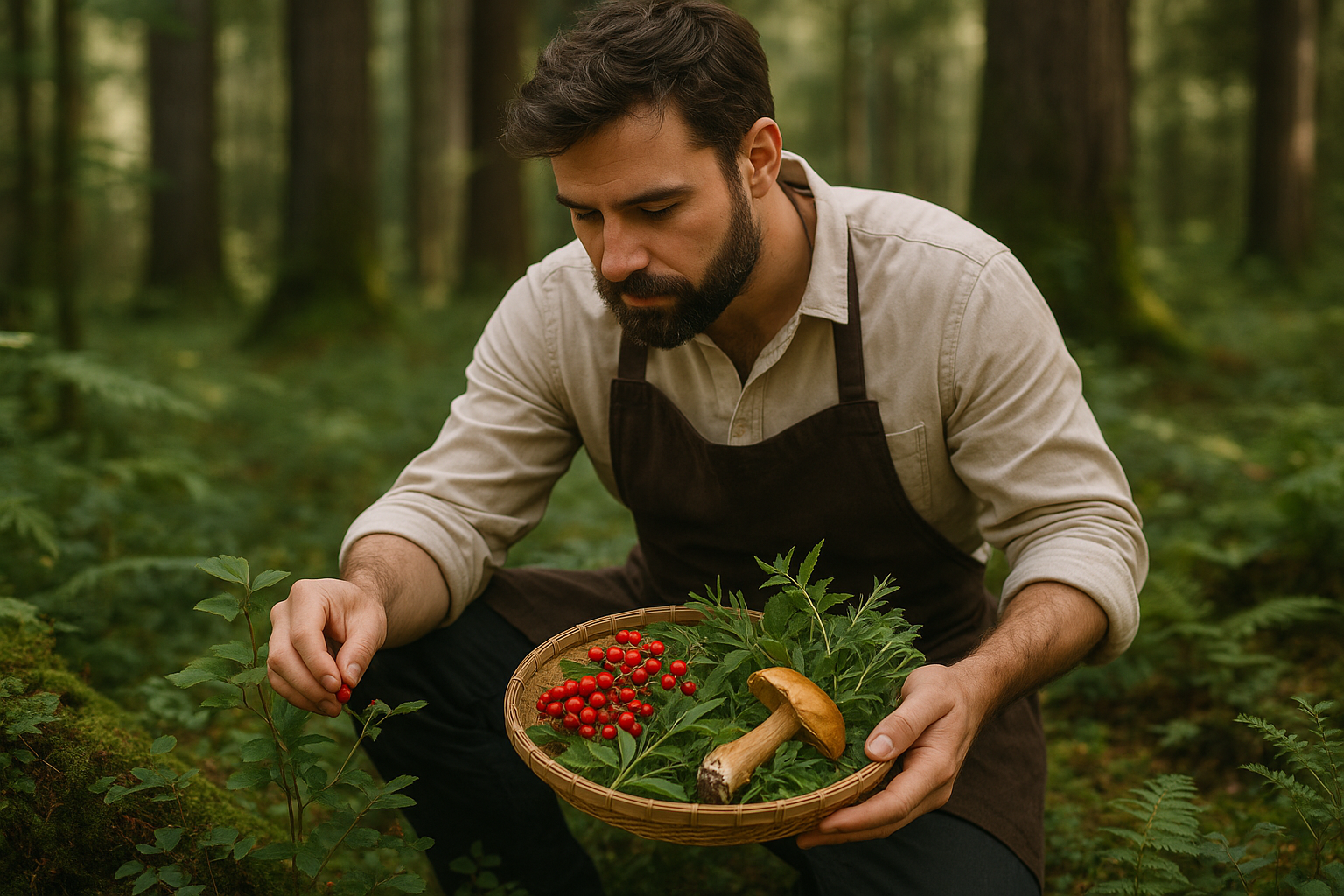 "Foraging: Reconnecting with Nature Through Food"