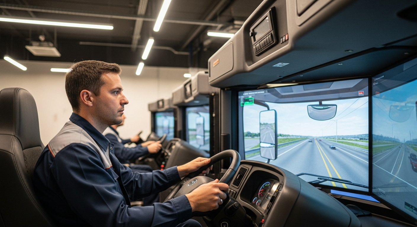 Lkw-Fahrer werden in Deutschland: Ausbildung und Karriereentwicklung für über 45-Jährige