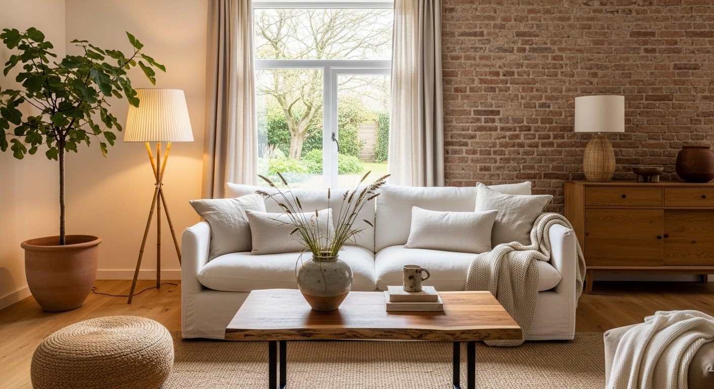 The influence of natural materials in interior design