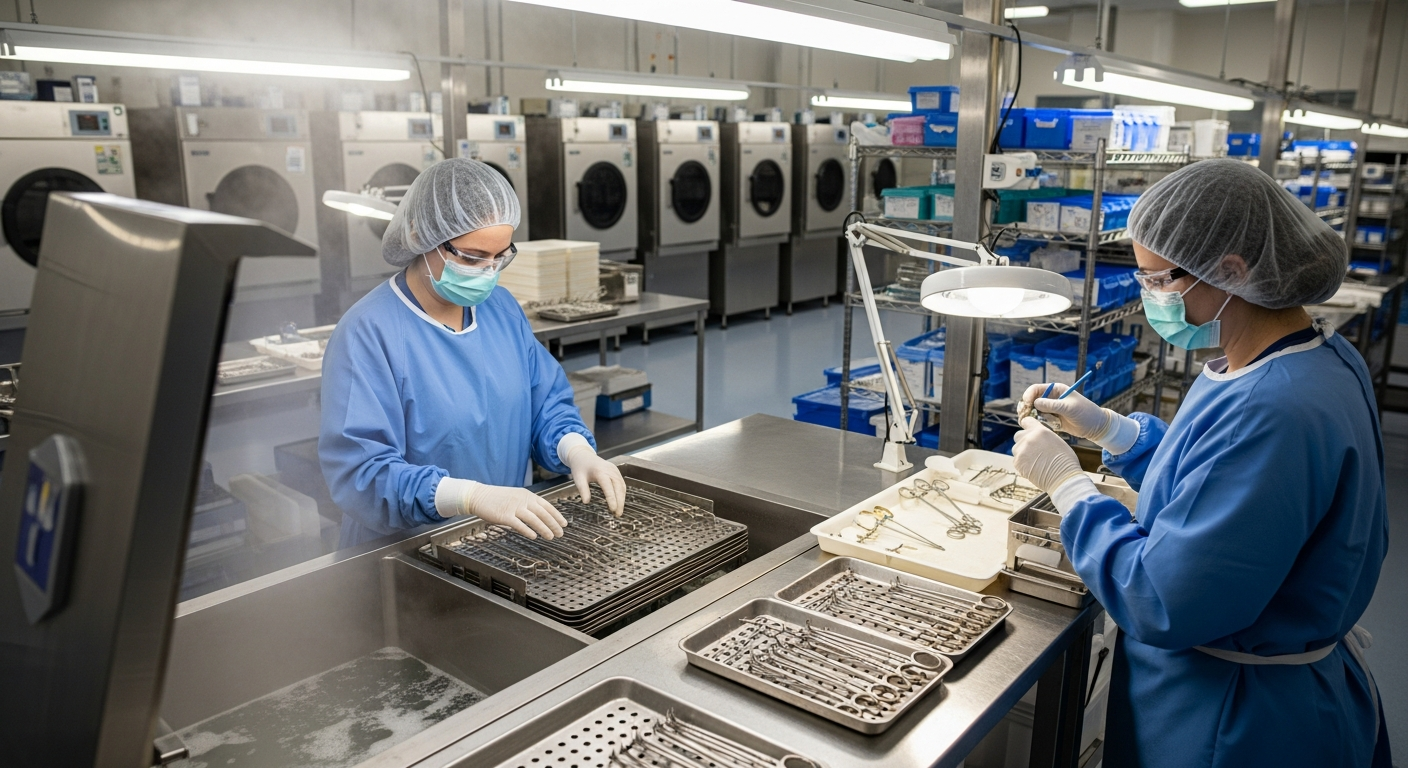 Egészségügyi intézmények sterilizálási folyamatai