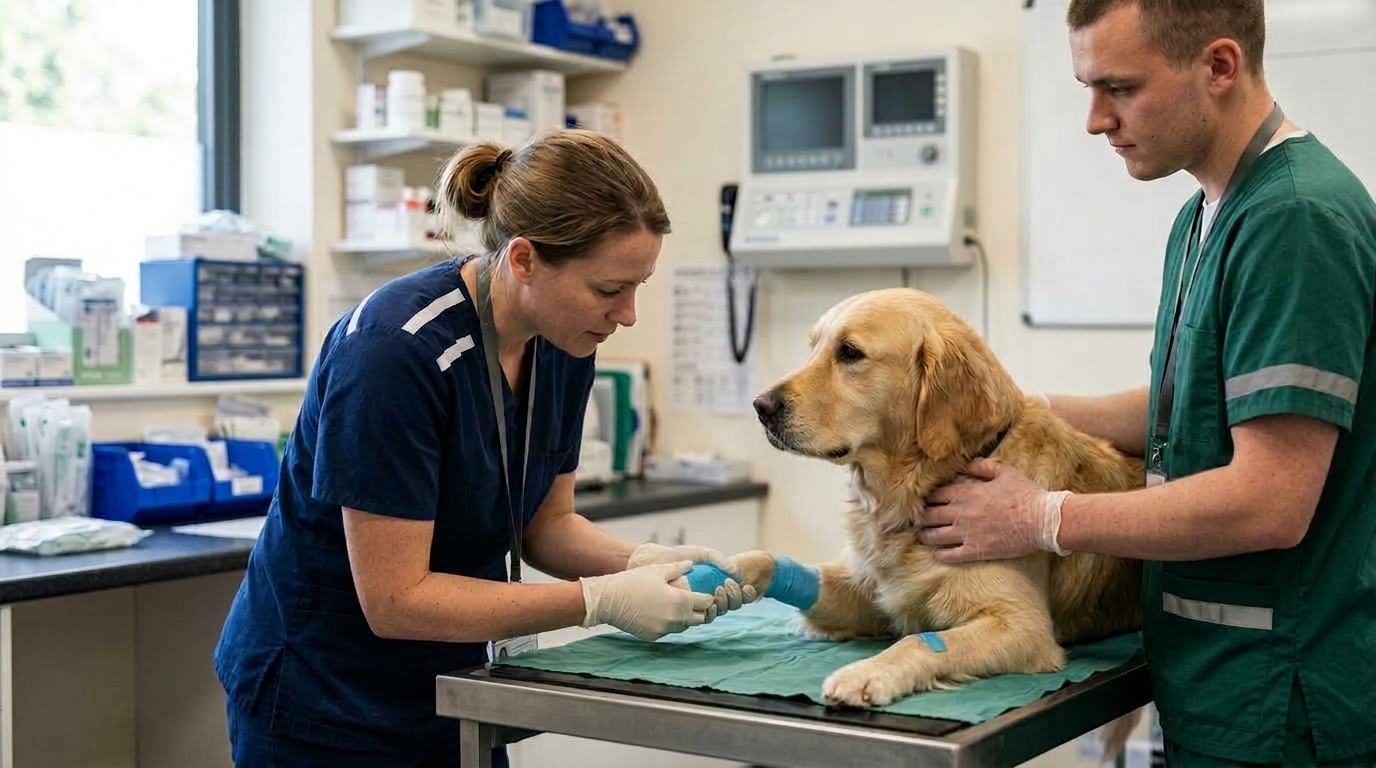 Rad u veterinarskoj ambulanti i dužnosti osoblja