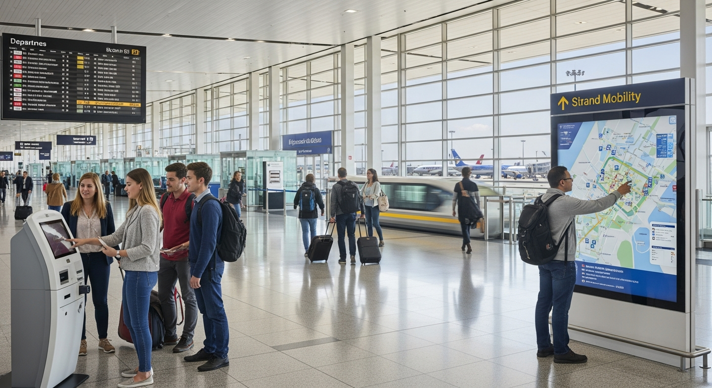 Options de mobilité pour les voyageurs internationaux