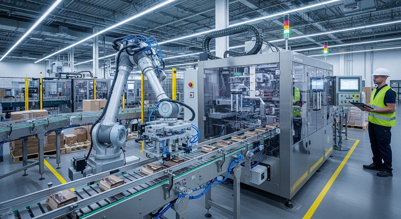 Üretim Alanlarında Otomatik Ambalaj Entegrasyonu