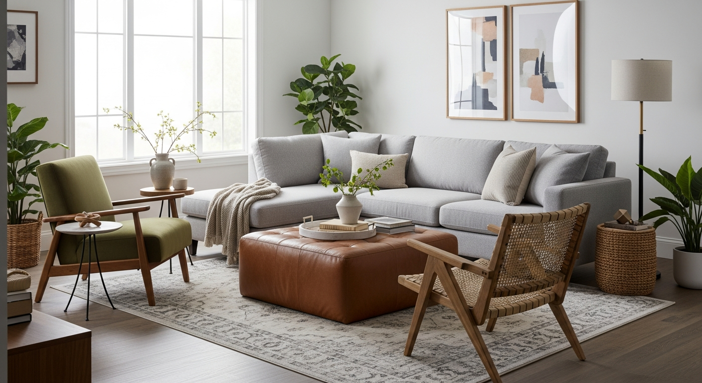 인테리어에 맞는 좌석 가구 스타일링 팁