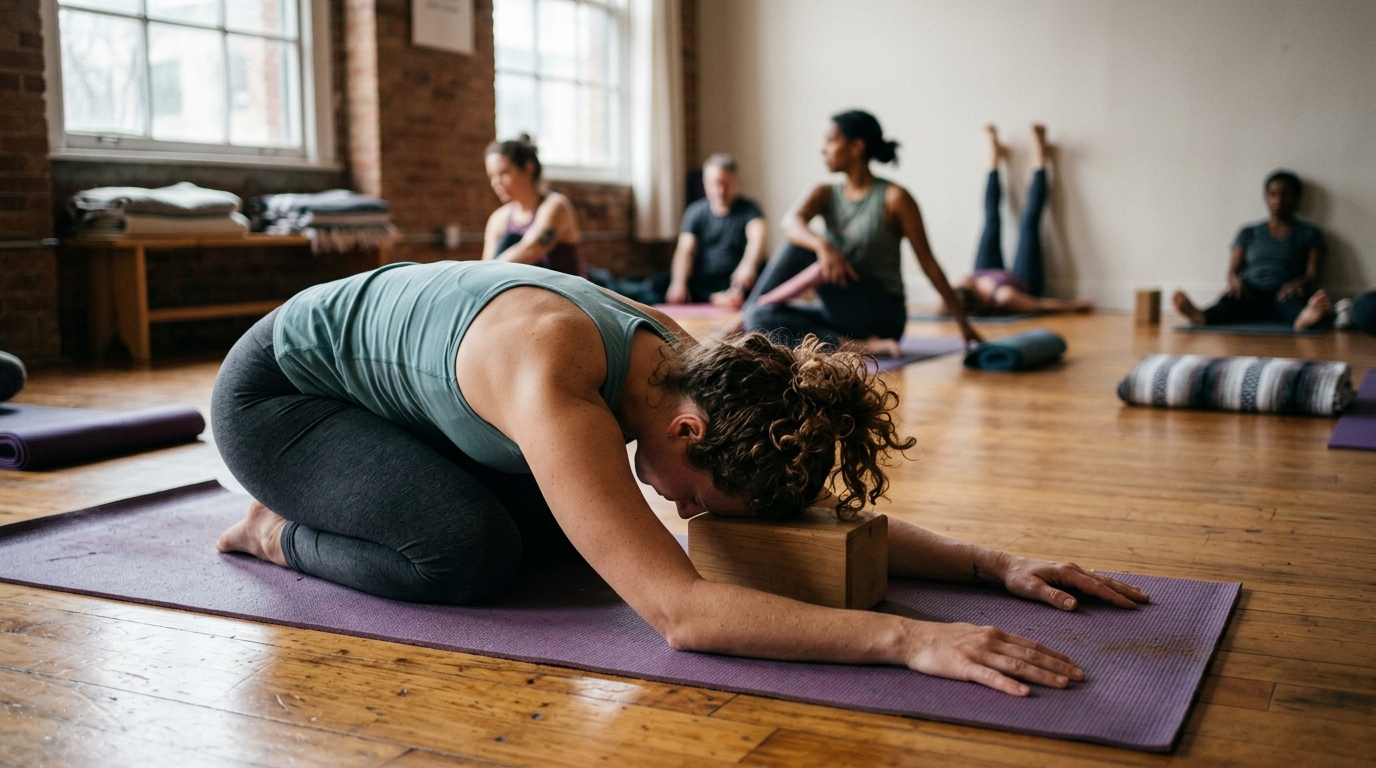 Gentle Yoga Poses to Ease Holiday Tension and Promote Inner Calm