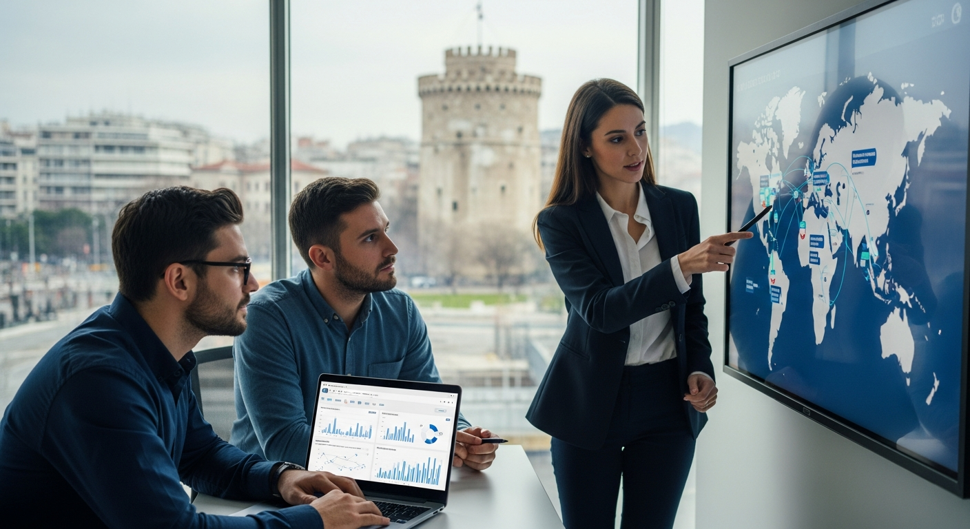 Ψηφιακή προβολή από Θεσσαλονίκη: Παγκόσμια εμβέλεια.