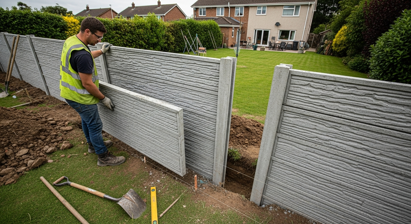 ประเภทของรั้วสำเร็จรูปและคุณสมบัติ