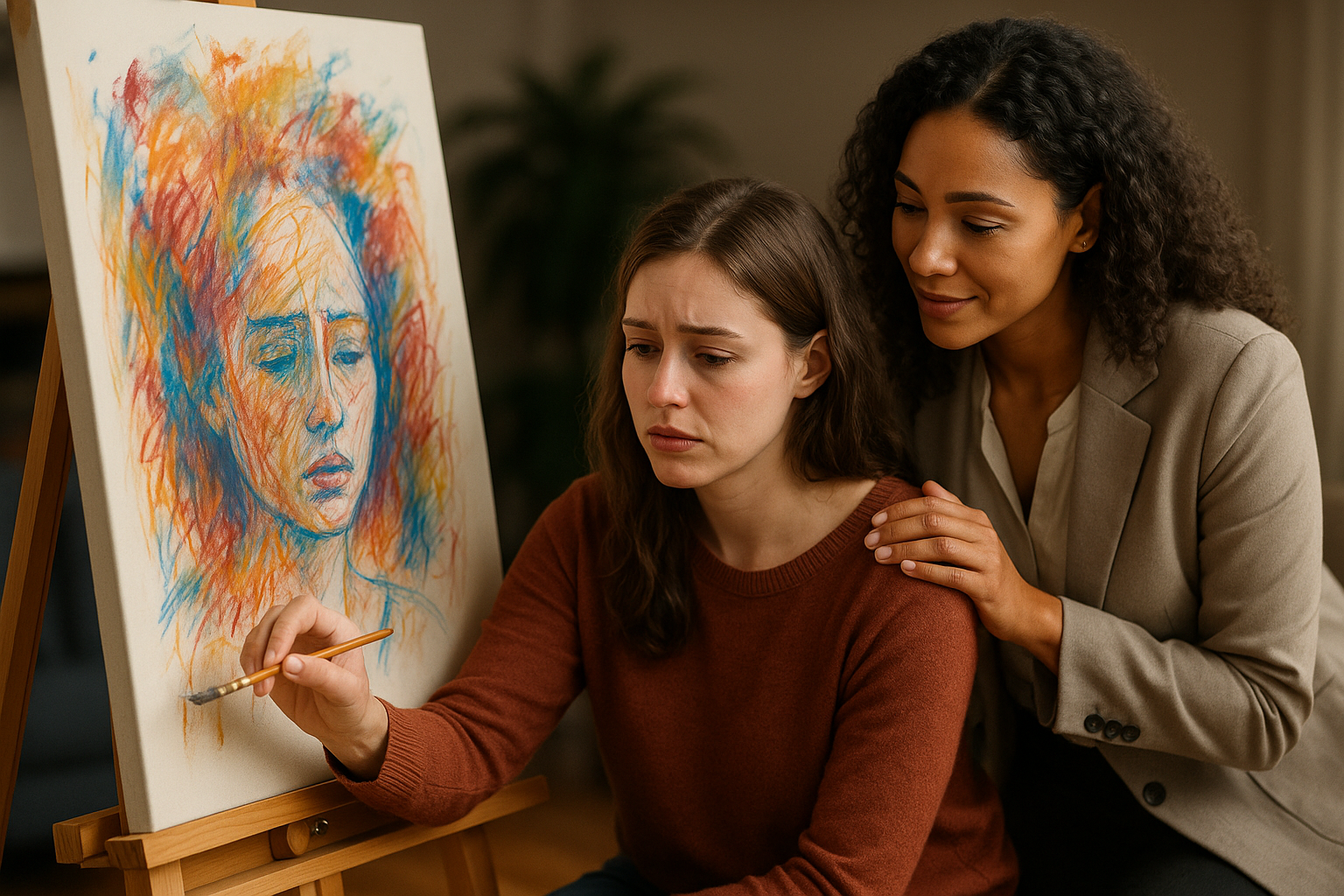 Unmasking the Health Potential of Art Therapy