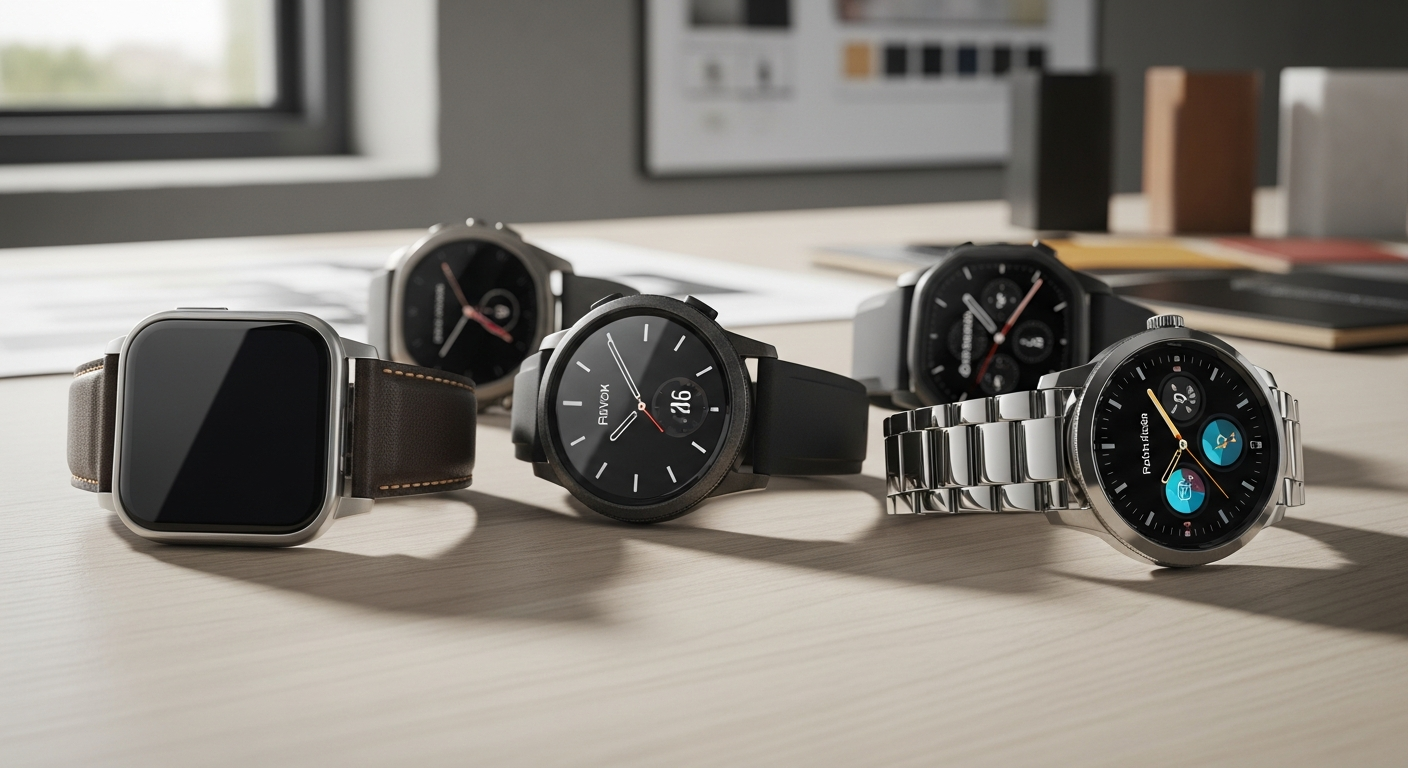 Design und Materialvielfalt bei Wearables