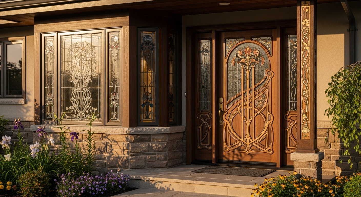 Reviving Art Nouveau: The Resurgence of a Historical Design Style in Modern Homes#